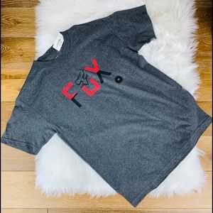 FOX Men’s Gray Heathered Medium T-Shirt NWT